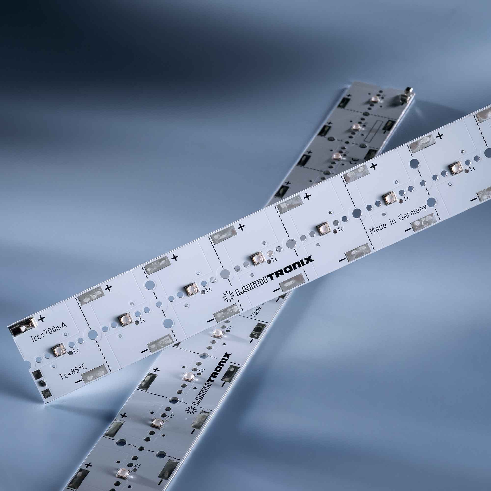 PowerBar V3 UVA Seoul Viosys LED Module Aluminium 365nm 5040mW 12 LEDs 10.8W 28.6cm