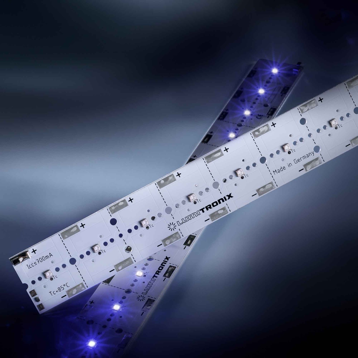 PowerBar Configurable Nichia LED Aluminium Module 12x Color High Power 1W 219 LEDs 350mA (up to 5000lm/ft)