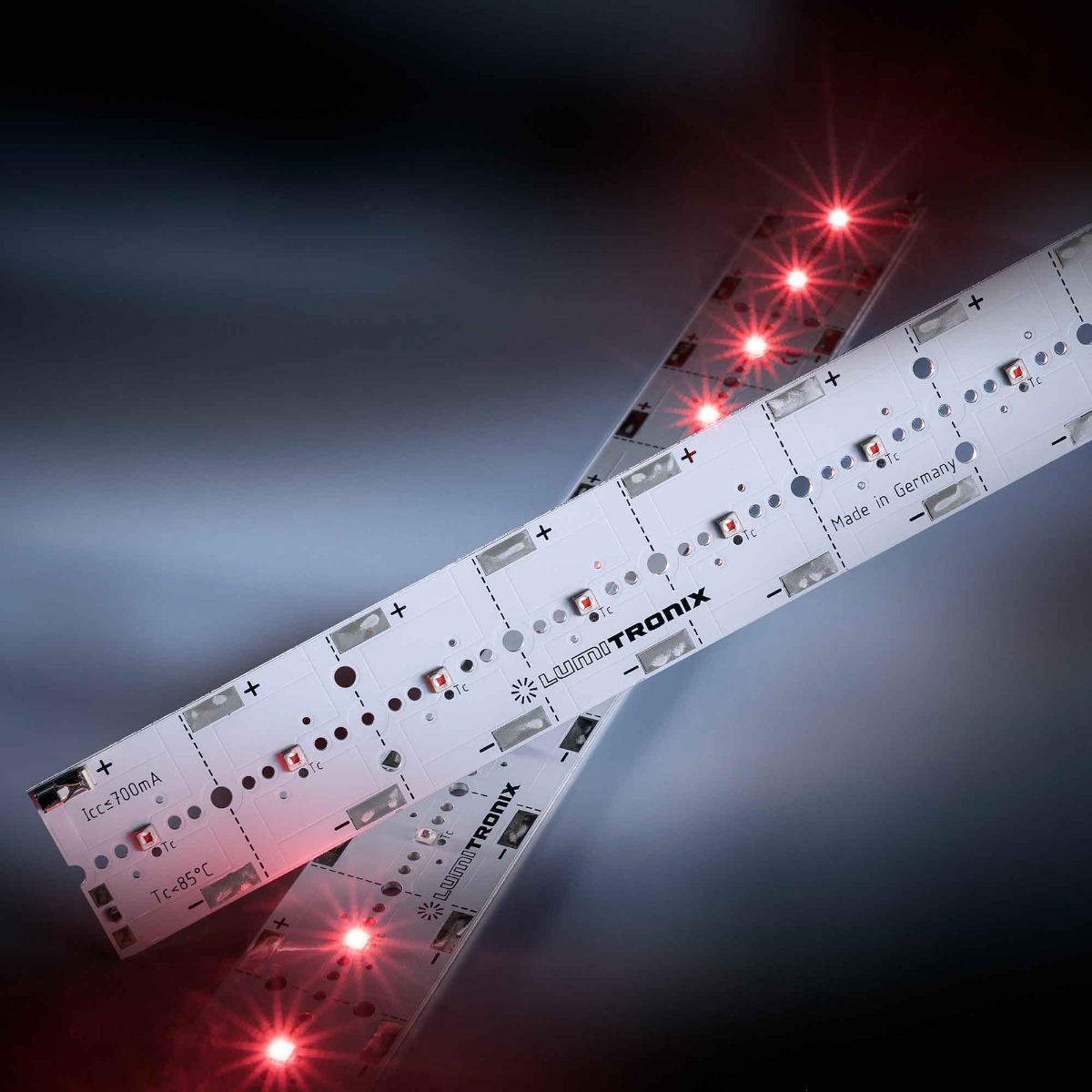 PowerBar Configurable Nichia LED Aluminium Module 12x Color High Power 1W 219 LEDs 350mA (up to 5000lm/ft)