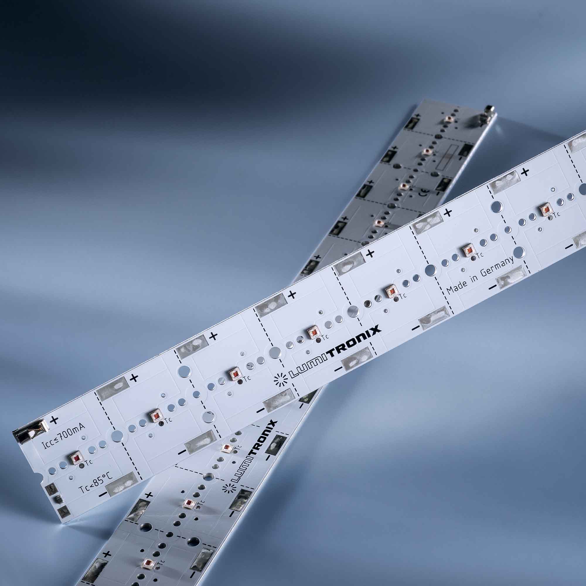 PowerBar V3 LED Module Aluminium deep-Red 730nm 700mA 12x Osram Oslon SSL LEDs 11.41in/29cm