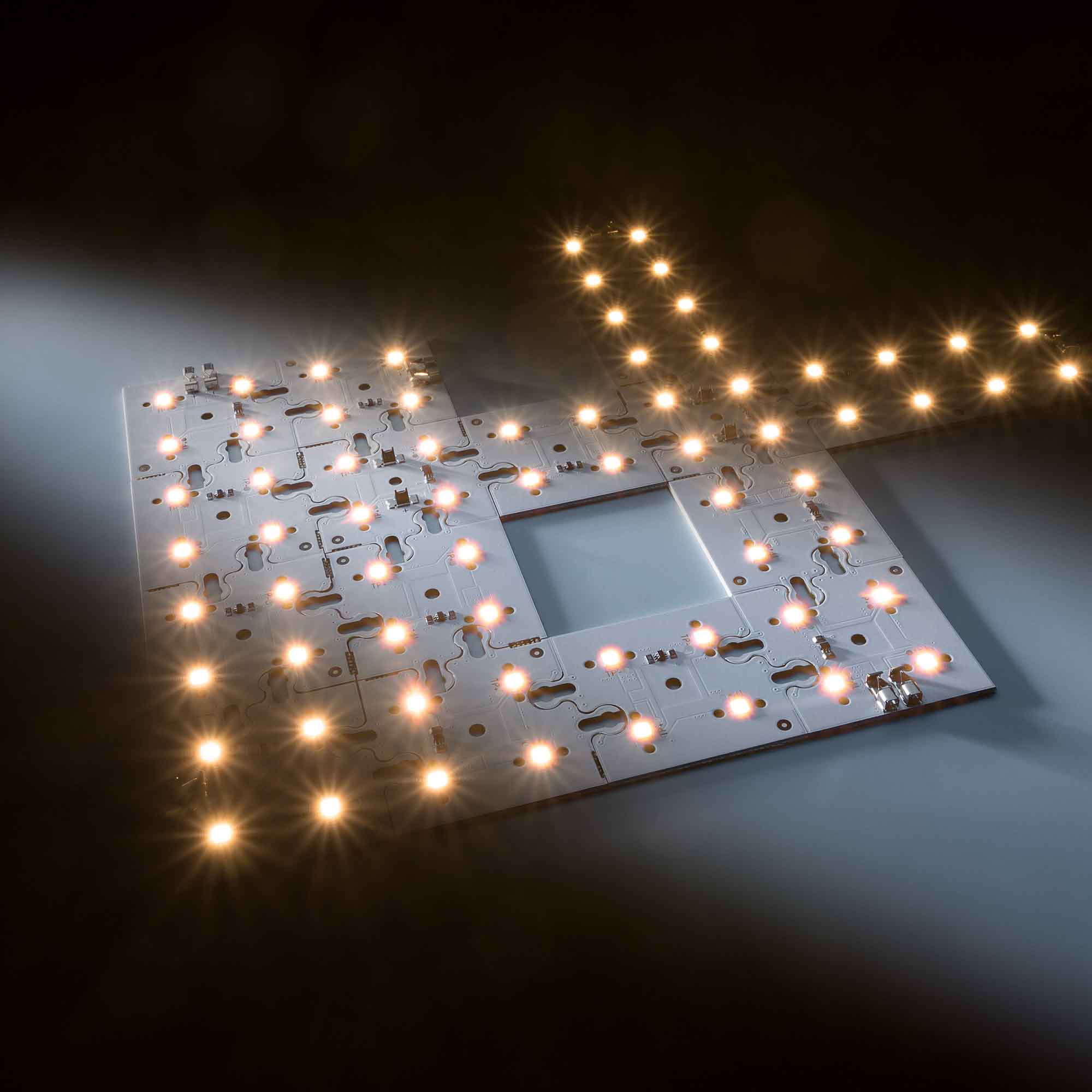 ConextMatrix Power Supply Module 4 warm white LEDs 118lm 1.57in/4x4cm 24V CRI 90 118lm 0.89W