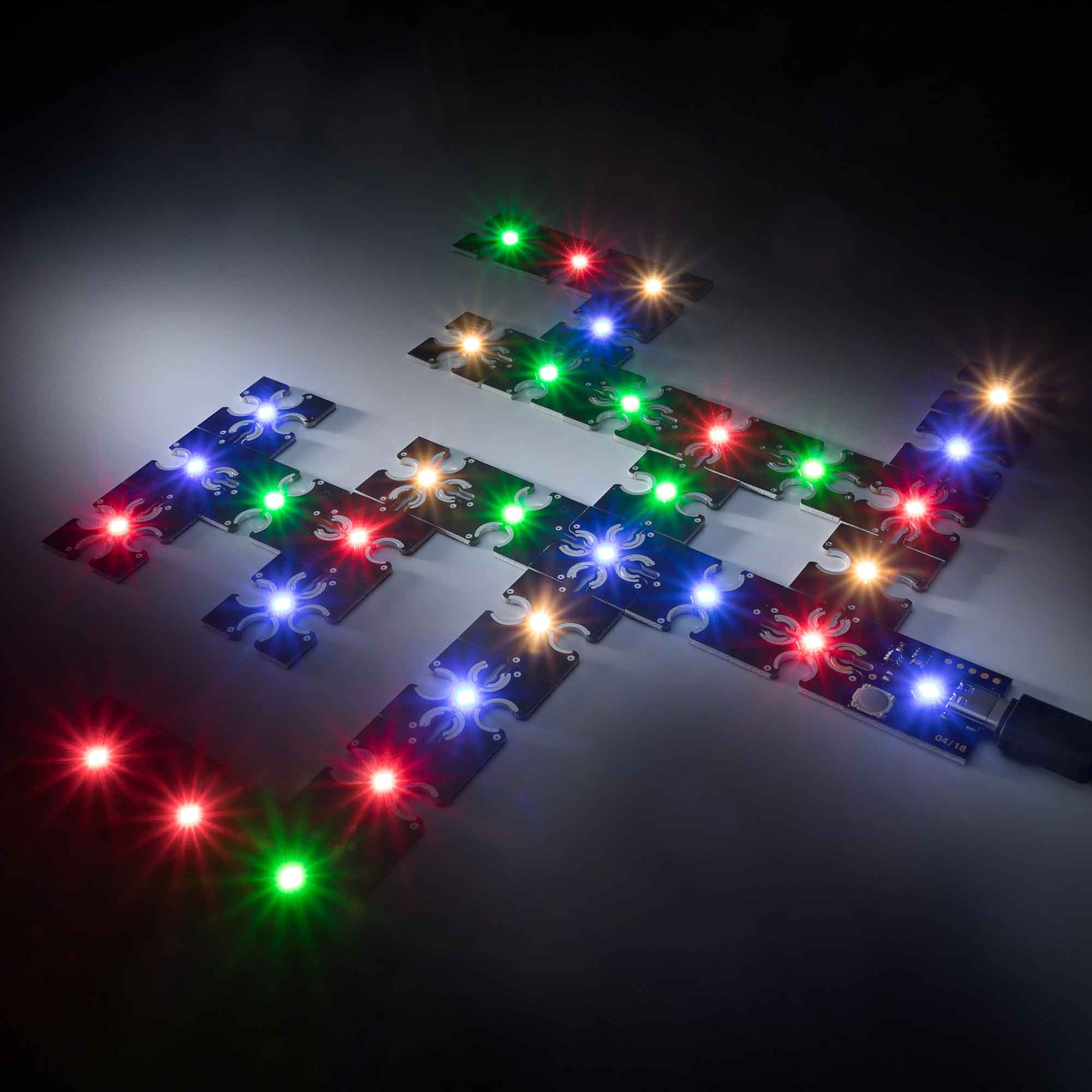 ConextPlay male module blue 1 LED 0.94in/2.5cm 5V 2lm 0.1W