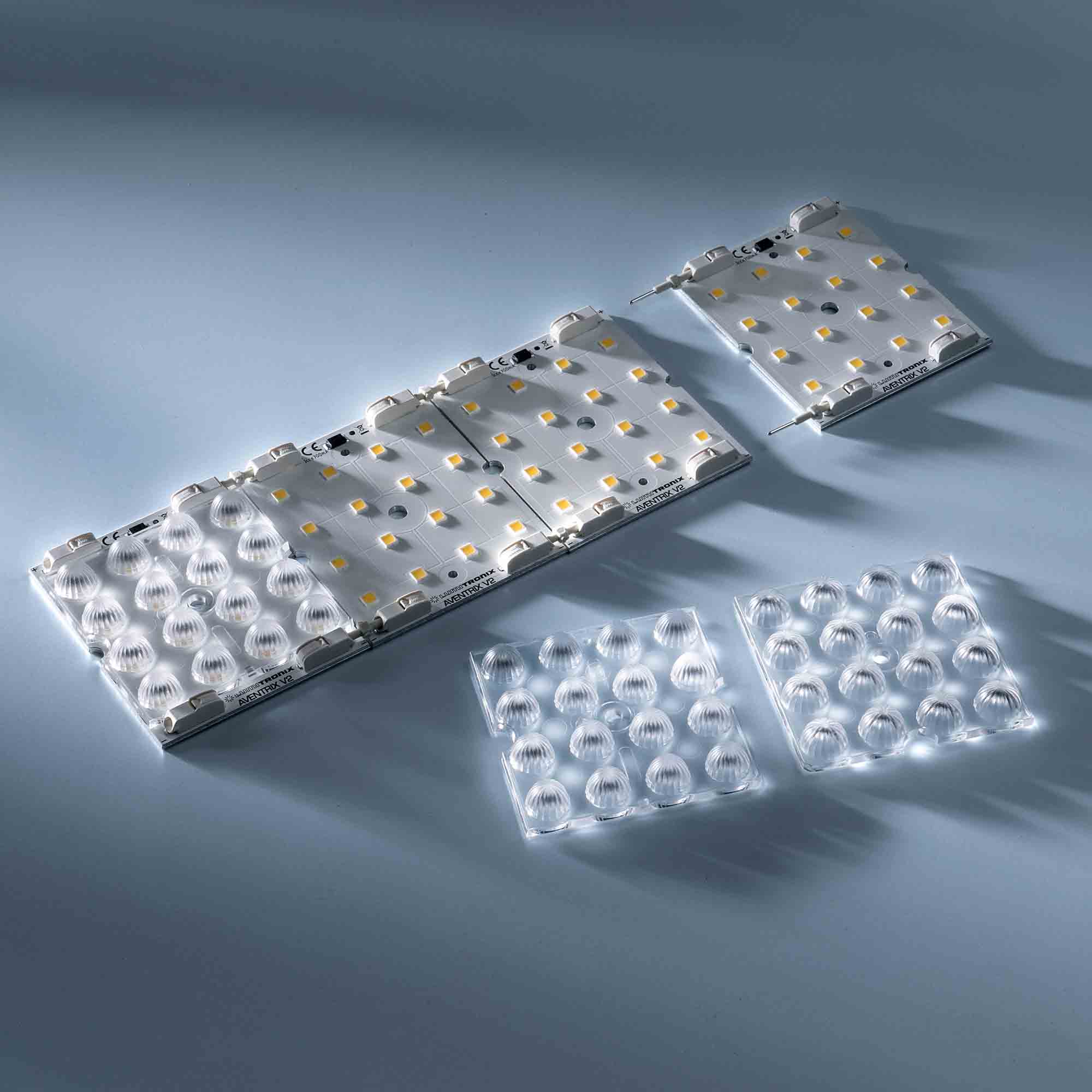 Aventrix 4x4 V2 LED Module 16x Nichia 757 LEDs 4000K CRI 80 1270lm 7.8W