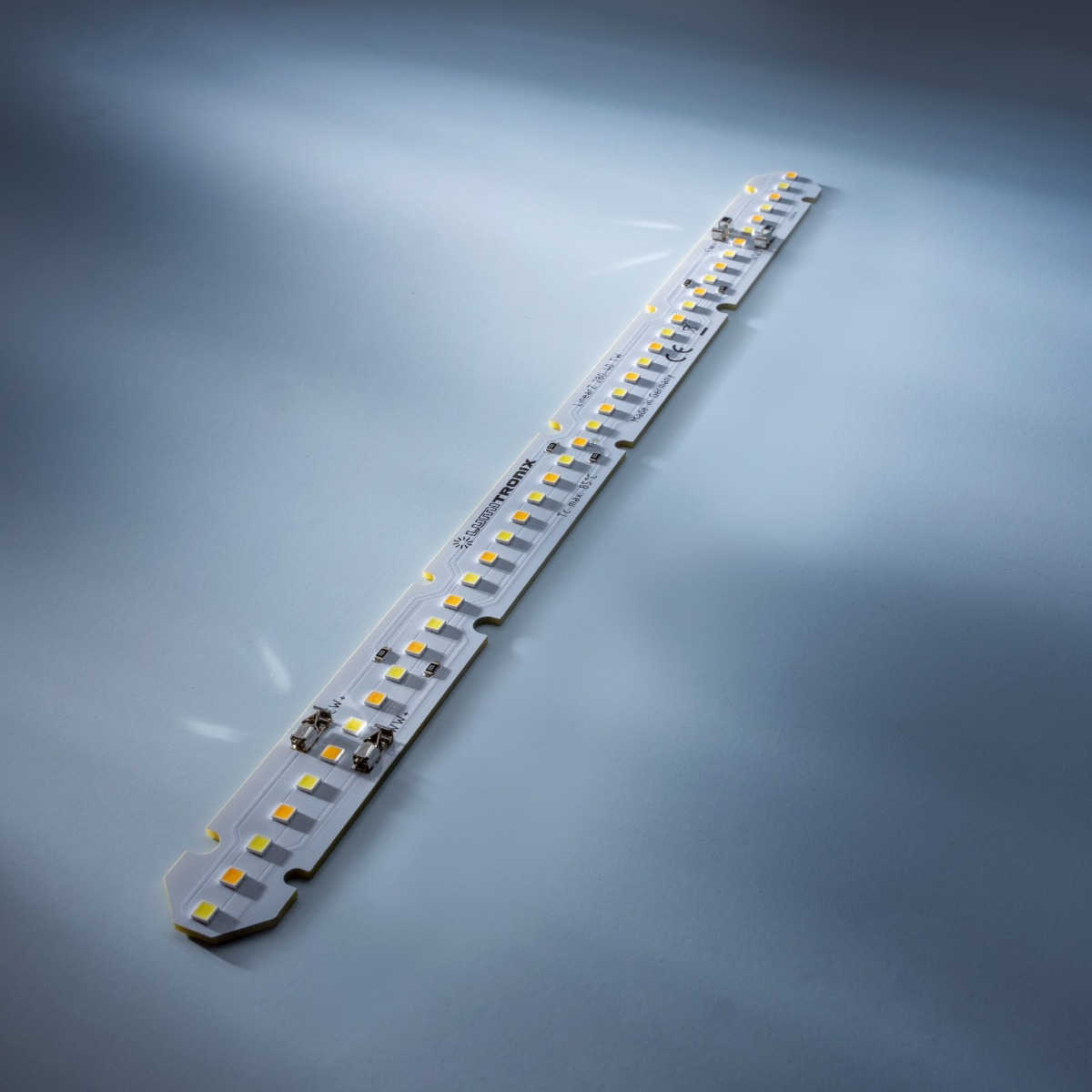 LumiBar-28 Multicolor Configurable 2-channel Plug & Play, TW, Dynasolis, Two Color LED module Zhaga, 11.02x0.79", Made in Germany