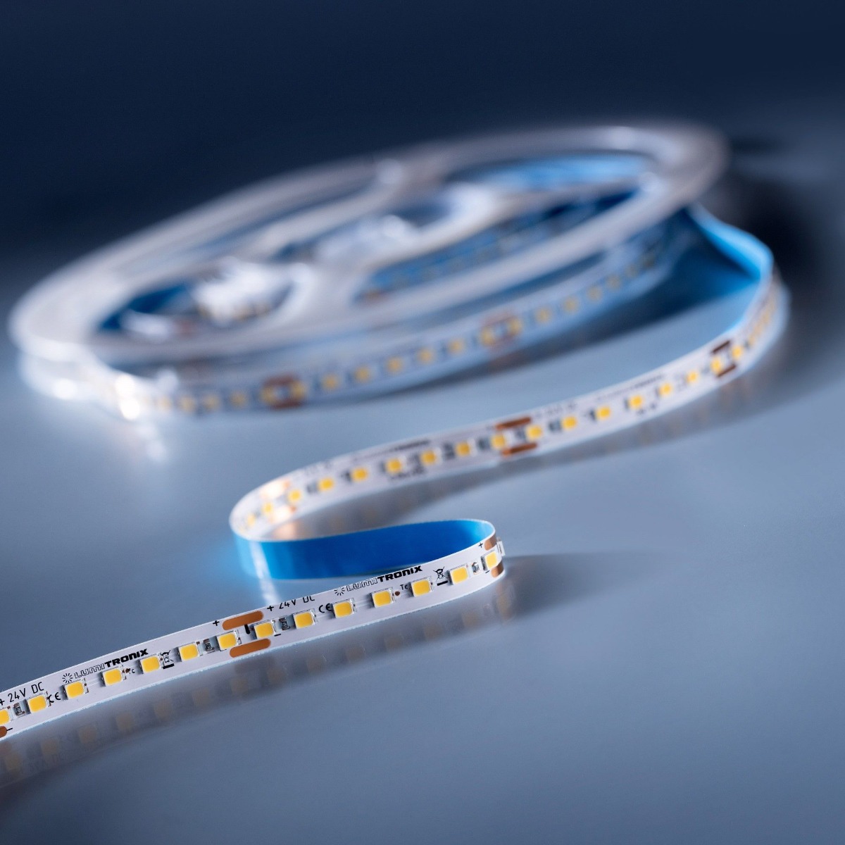 LumiFlex1080 Seoul LED Strip pure white CRI80 4000K 4900lm 24V 42 LEDs/ft 16.ft reel (298lm/ft 2.2W/ft)