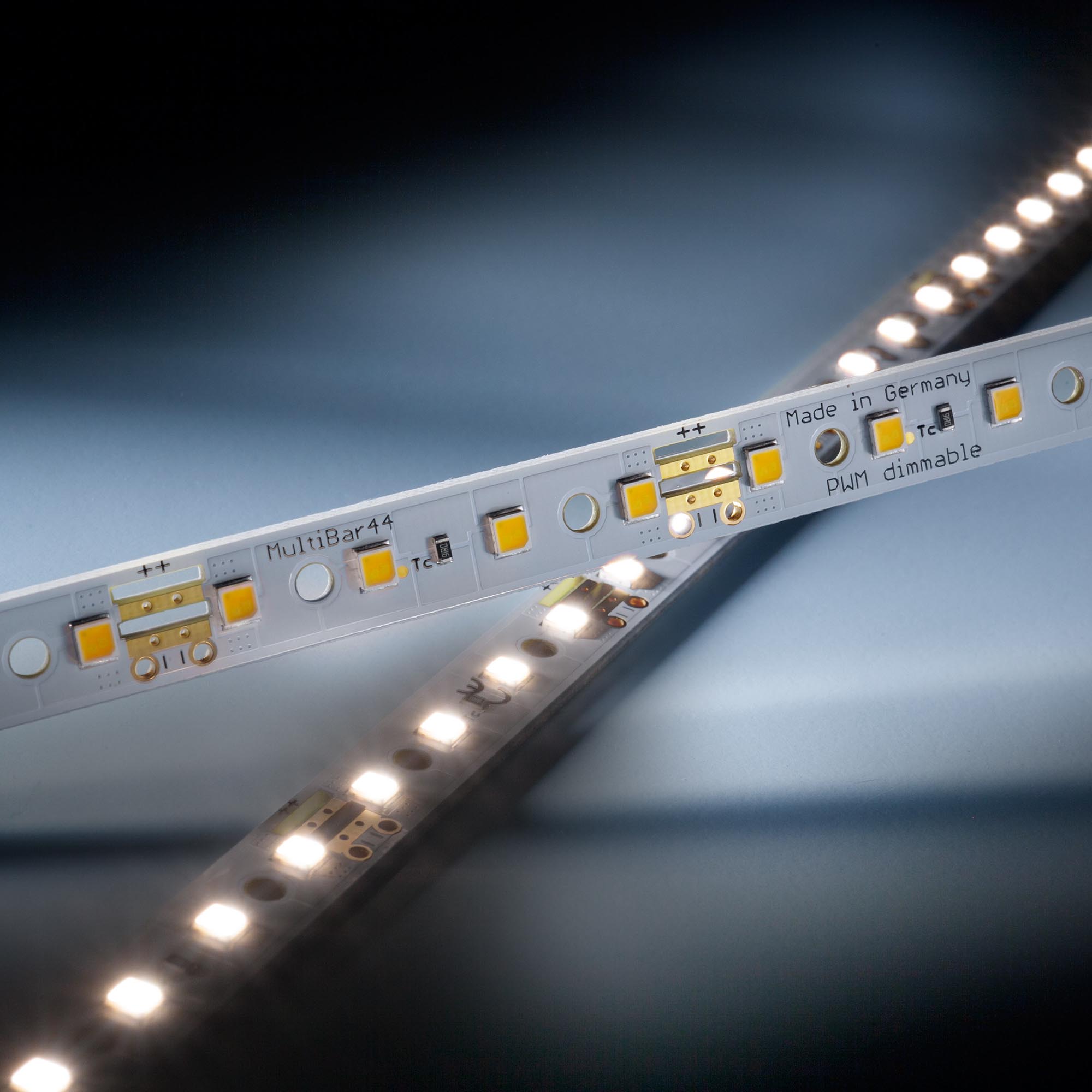 Multibar3090 Nichia LED Strip neutral white CRI90 4000K 890lm 24V 44 LEDs 19.68in/50cm bar (543lm & 4W/ft)