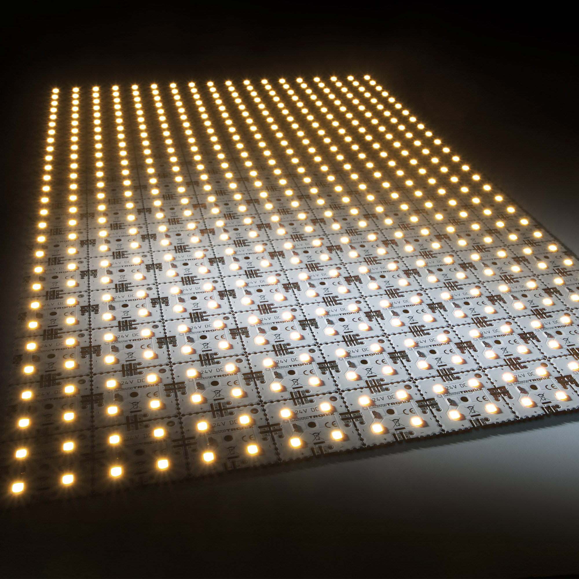MatrixMini-126-4080 Nichia LED Module (9x14) warm white 2700K 8610lm 504 LEDs 24V 60.5W 10.63x16.53" (7000 lm/sqft)