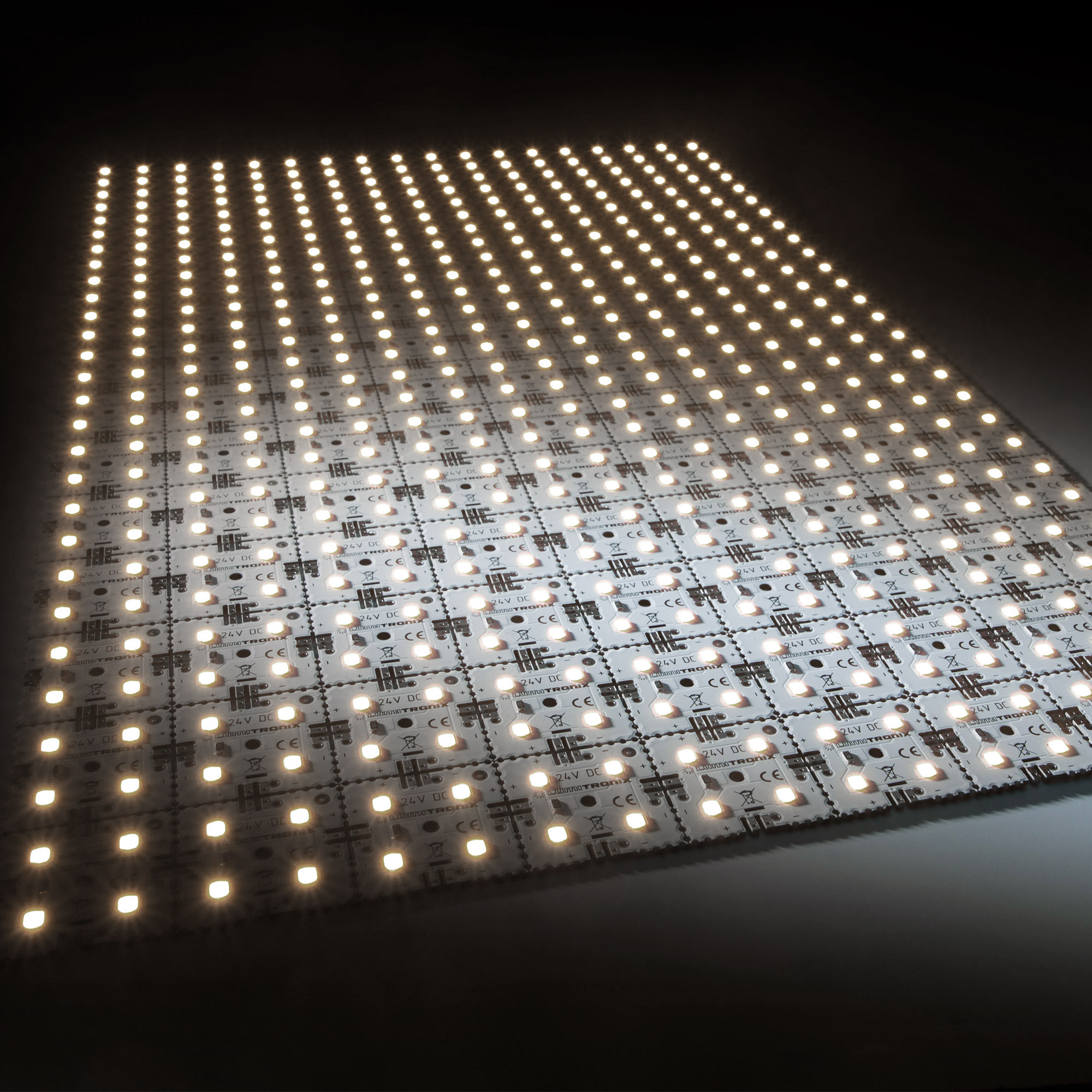 MatrixMini-126-4080 Nichia LED Module (9x14) pure white 4000K 9500lm 504 LEDs 24V 60.5W 10.63x16.53" (7700 lm/sqft)