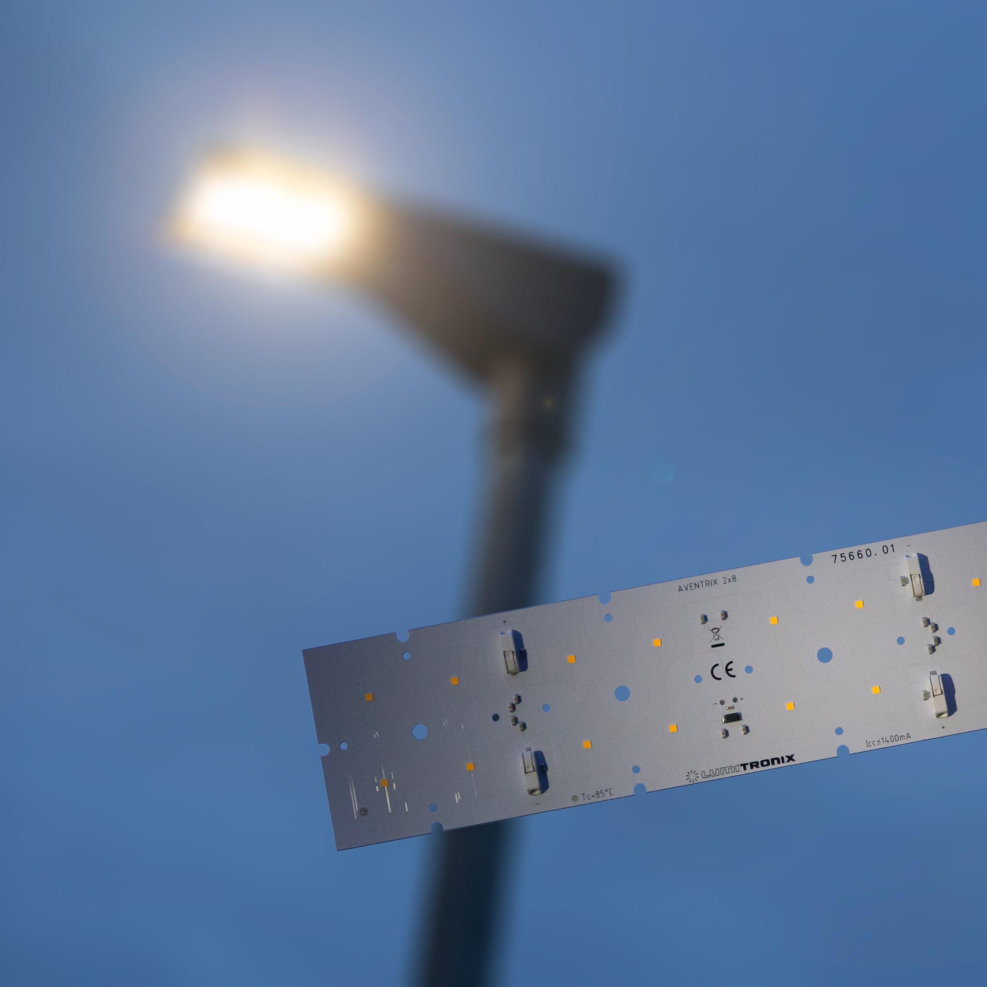 Nichia Power LED Module E21 2x8 16 LEDs White 4000K 68.3W 7785lm