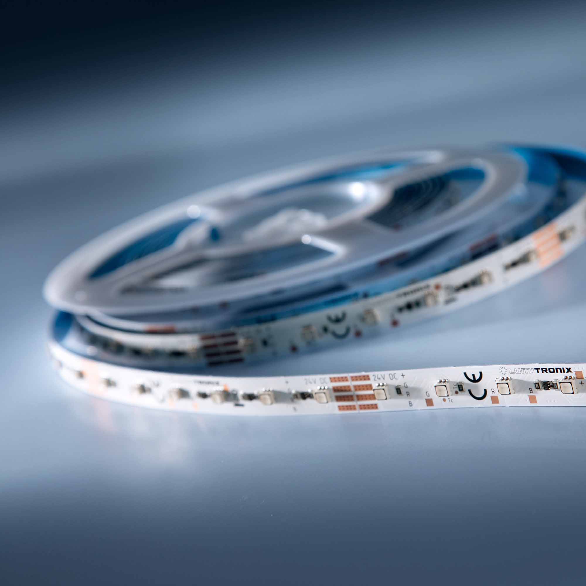LumiFlex-RGB-2080 Osram LED Strip RGB 2475lm 24V 60 LEDs/m 16ft/5m reel (150lm & 3.41W/ft)