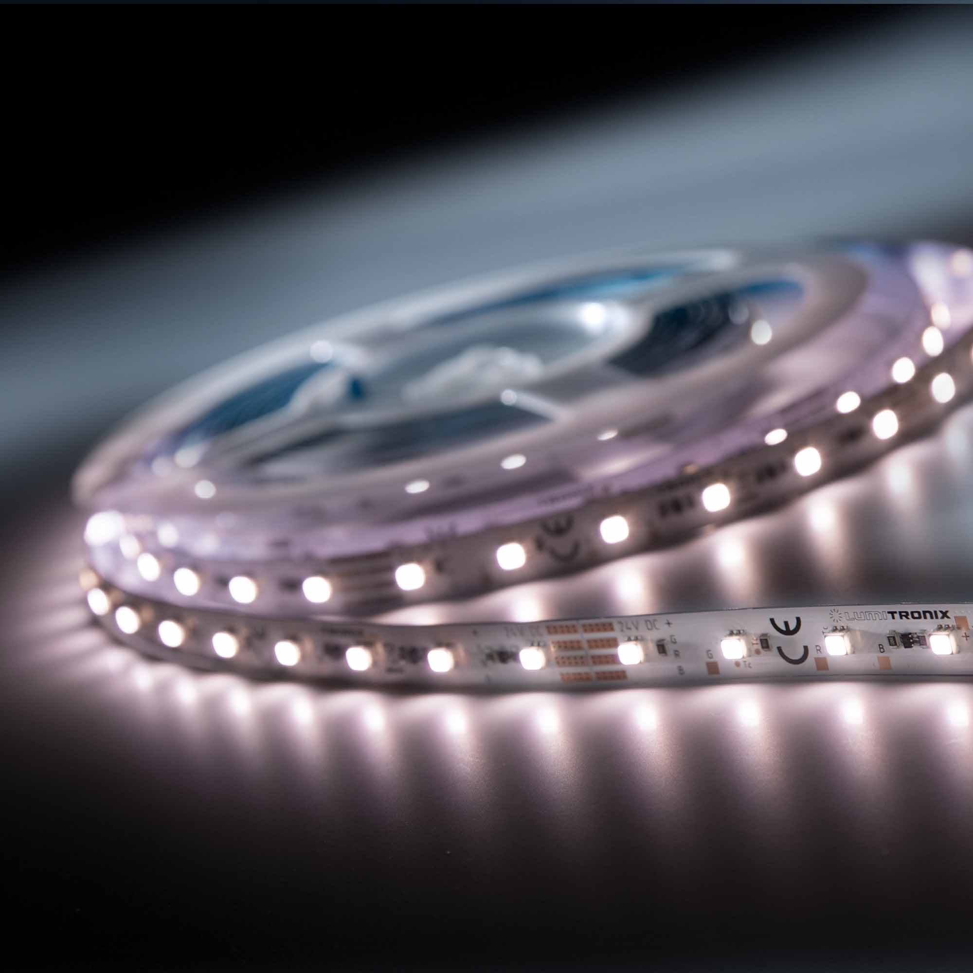 LumiFlex-RGB-2080 Osram LED Strip RGB 2475lm 24V 60 LEDs/m 16ft/5m reel (150lm & 3.41W/ft) 