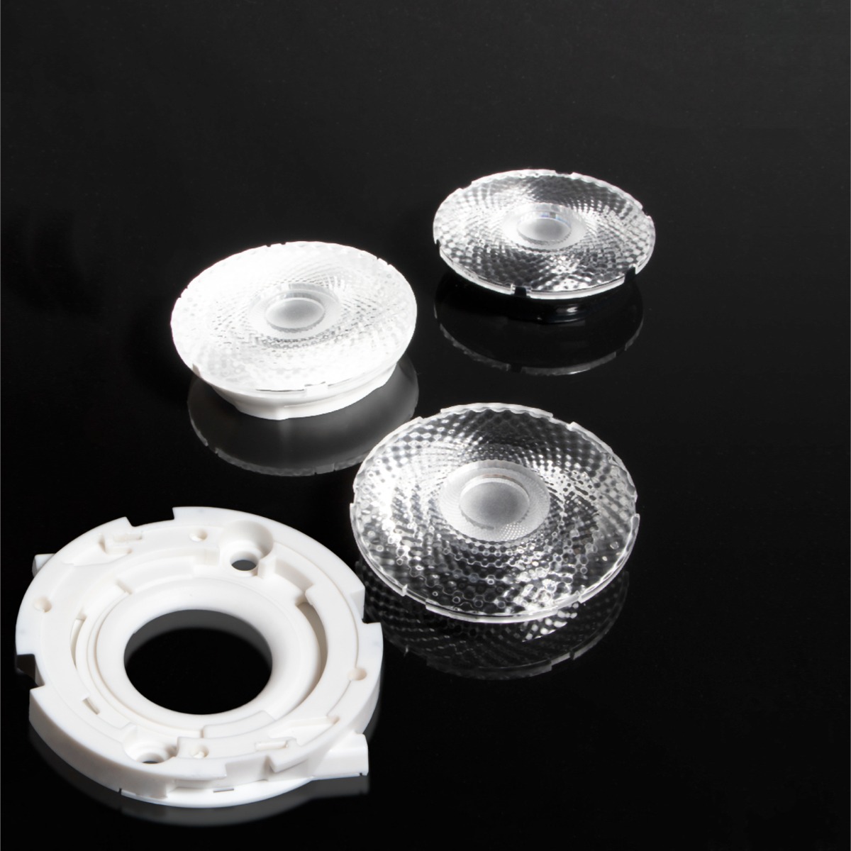 NICHIA COB Light-Engine, COB-B LEDs, LEDiL Optics, MechaTronix Heatsink (6000-8000lm, 2200-6500K, RA80-95)