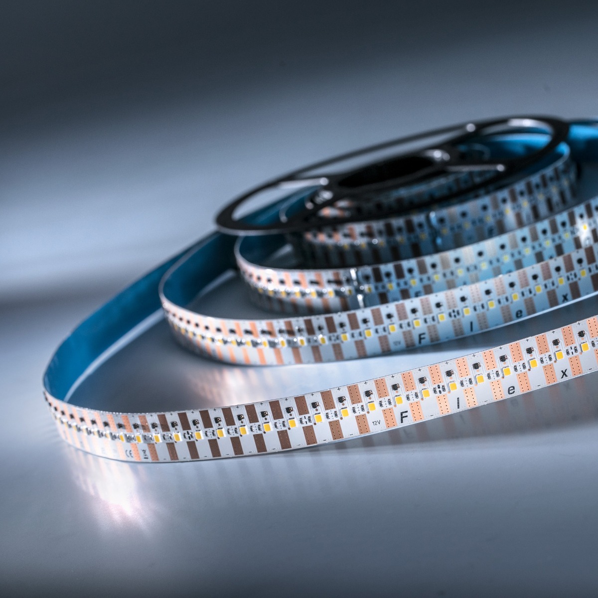 FlexOne4080 Samsung LED Strip neutral white 4000K 19000lm 12V 30 LEDs/ft 16ft/5m reel (1160lm & 12.9W/ft)