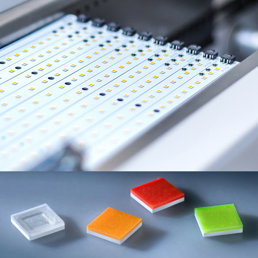 Custom Made Plug & Play Nichia CSP Color LED Modules, Made in Germany, 5.9-23" length & 0.2-15" width