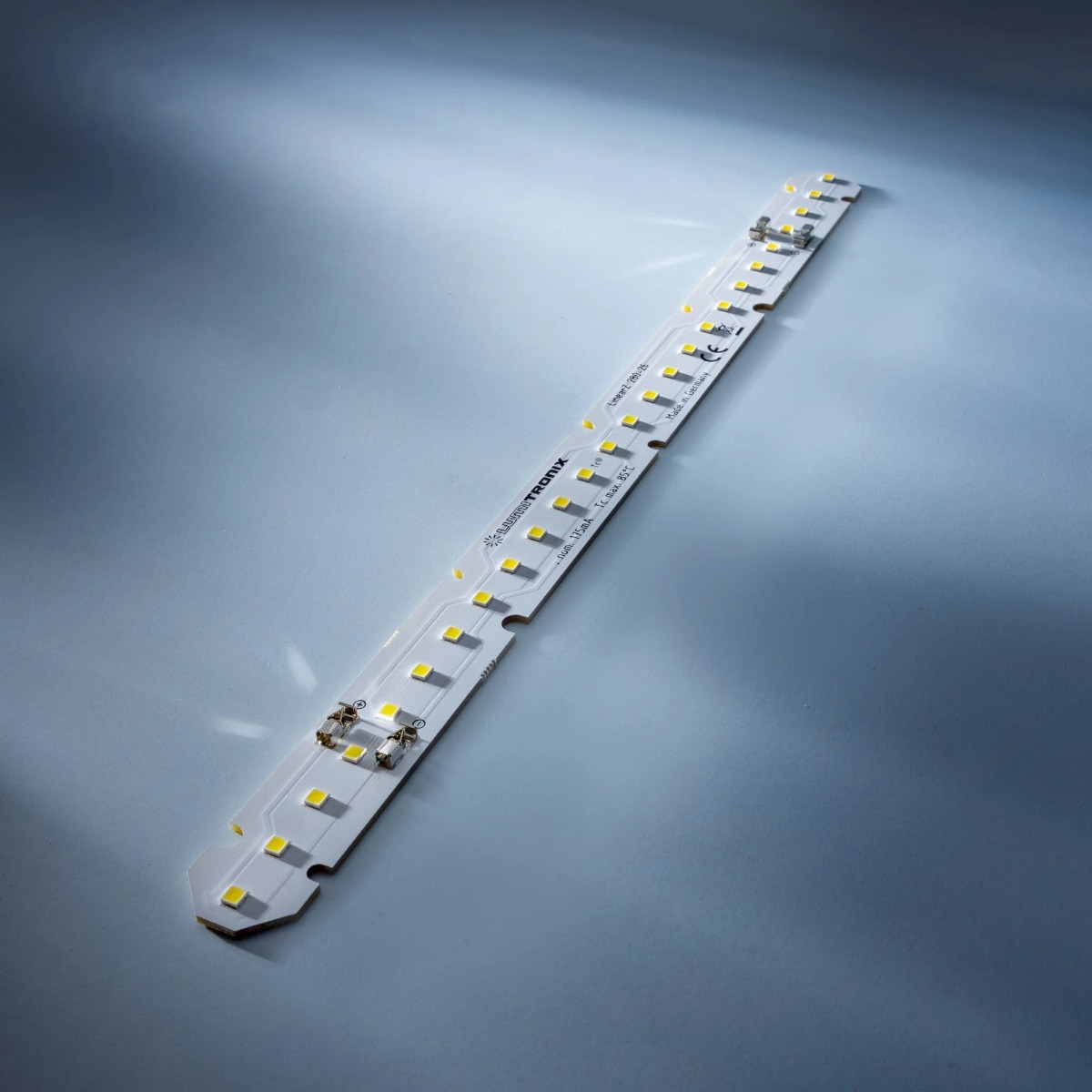 LumiBar-28-3095 Nichia H6 LED Strip warm white CRI95 5700K 1073lm 175mA 36V 26 LEDs 28cm module (3800lm/m 22W/m)