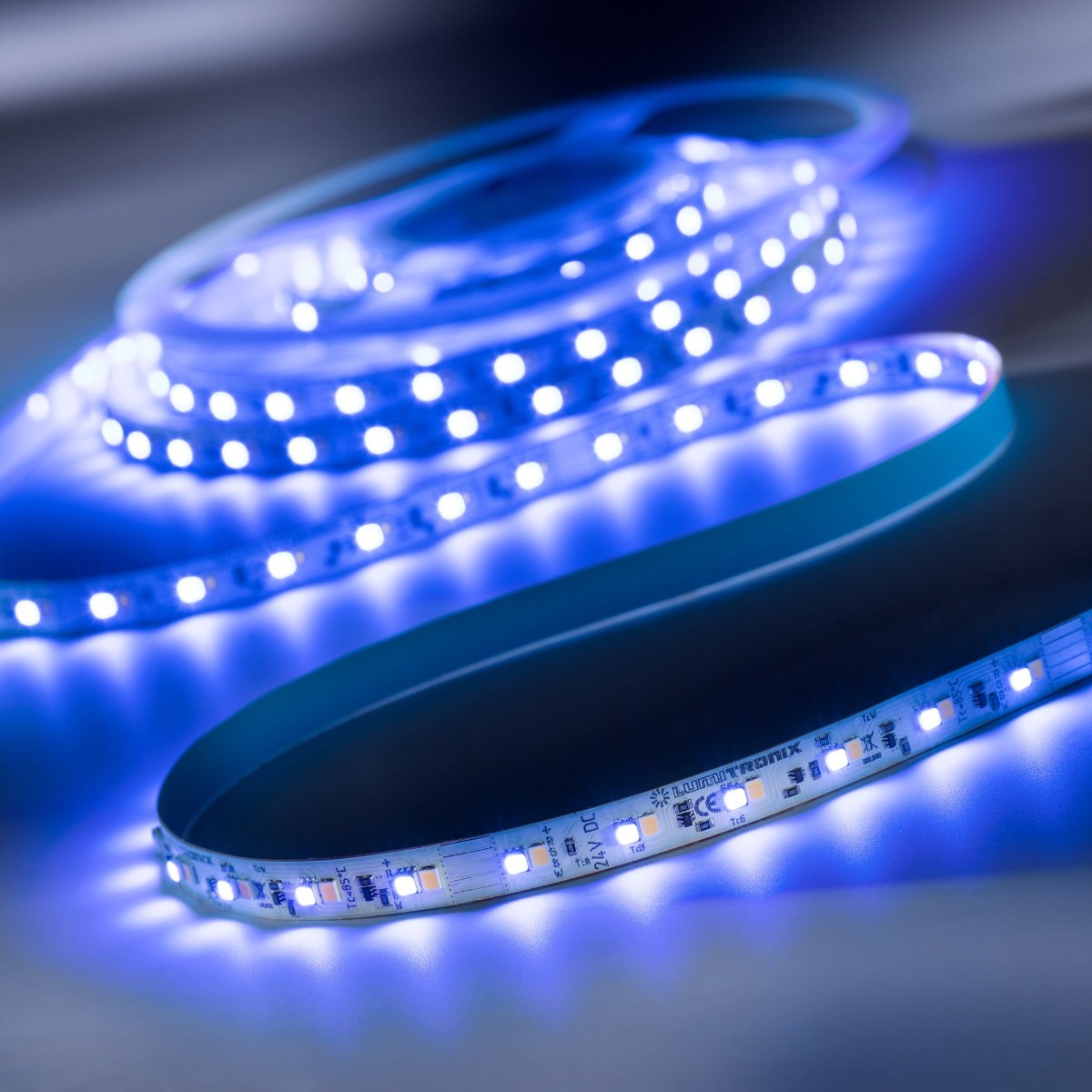 Custom Made Flexible RGB-TW LED Strips, Made in Germany, TW, Dynasolis, RGBW, RGB+TW, Made in Germany, 12/24/48V, up to 164ft length & 0.2-0.79" width