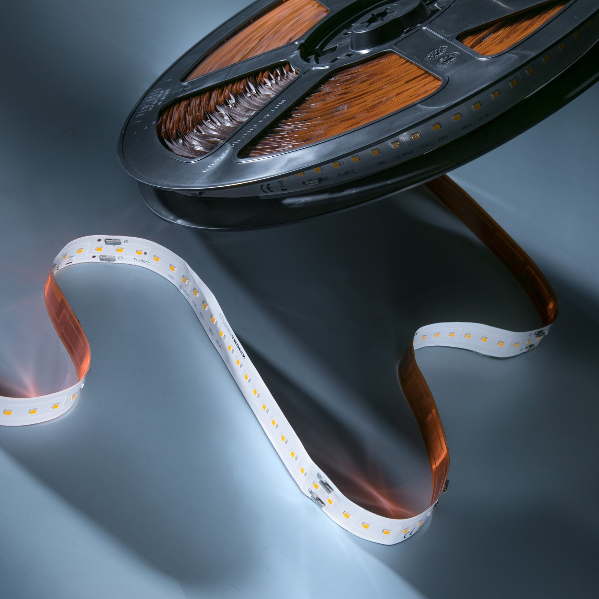 LumiFlex4080 Seoul LED Strip cold white 6500K 29200lm 29 LEDs/ft 18.37ft reel (1580lm/ft and 7.8W/ft) 